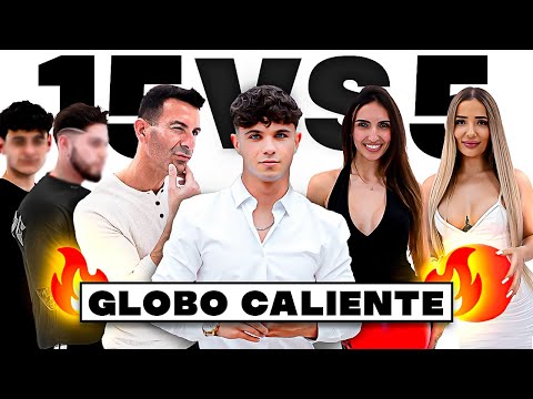 5 GIRLS VS 15 BOYS: HOT BALLOON SPECIAL VALENCIA