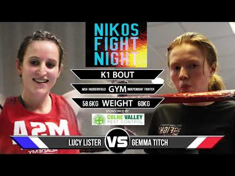 LUCY LISTER VS GEMMA TITCH - NIKO FIGHT NIGHT 3 [REUPLOAD]