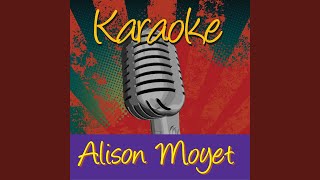 Bye Bye Blackbird (In The Style Of Alison Moyet)