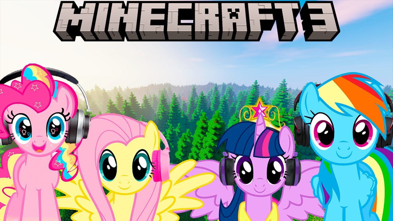 My Little Pony Plays Minecraft 3
