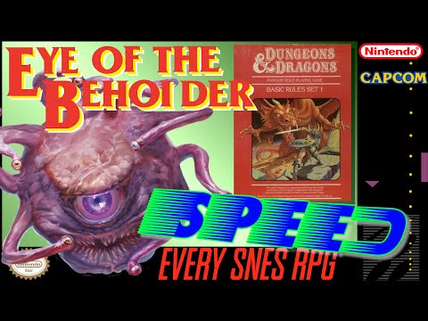 The Advanced Dungeons and Dragons Eye of the Beholder "review" | Every SNES RPG #23