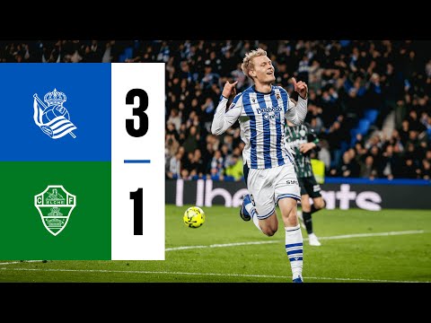 HIGHLIGHTS | LaLiga 25-26 | J23 | Real Sociedad 3-1 Elche CF