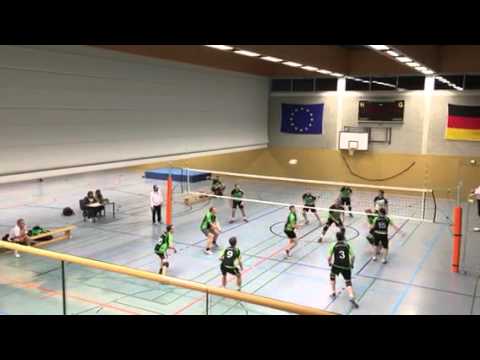 SV Bedburg Hau volleybal 06022016 set 4 deel 1