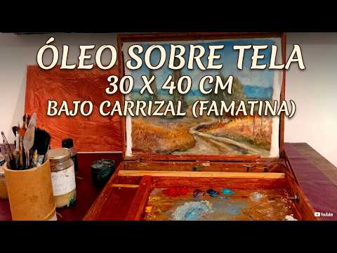 óleo  sobre tela 30 x 40 cm