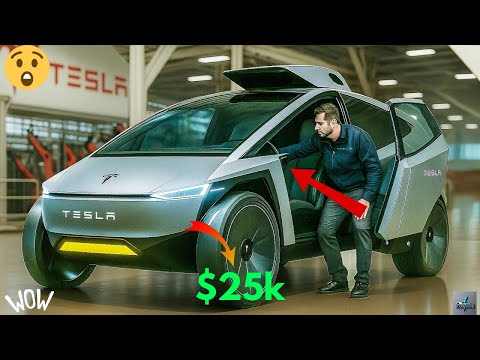 Tesla Model 2 Is Real! Elon Musk Shows Actual Chassis & Interior at Giga Texas