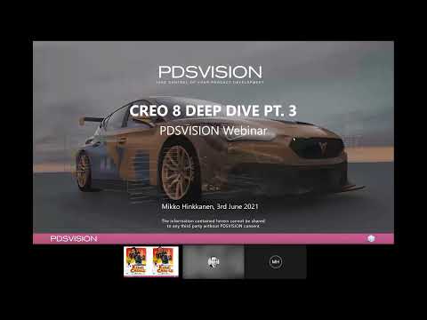 PTC Creo 8.0 - Deep Dive I PT3 | #PDSVISION