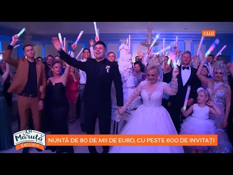 Mihai Sicoe și Adina Popovici, nuntă de 80 de mii de euro, cu peste 600 de invitați