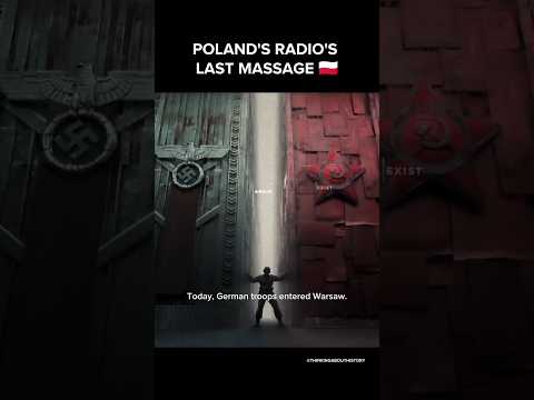 Poland is not yet lost!🇵🇱 (Poland's radio's last message) #historia #historical #war #ww2 #poland