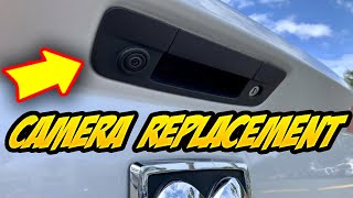 DIY Backup Reverse Camera Replacement for Ram Pickup Truck