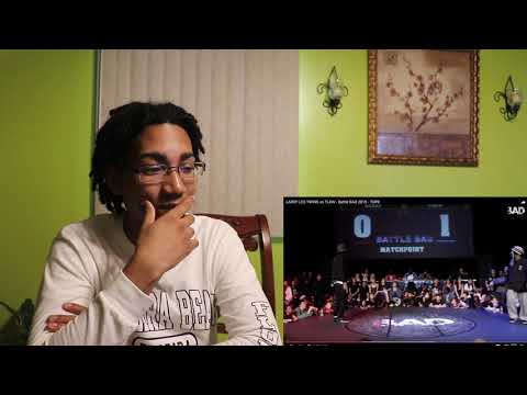 LARRY LES TWINS vs TLAW - Battle BAD 2018 (REACTION!!)