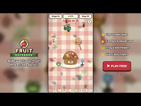 Fruit Defender: Bug Swatter video thumbnail