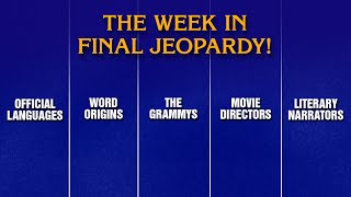 This Week in Final Jeopardy!: 5/5/25-5/9/25 | JEOPARDY!