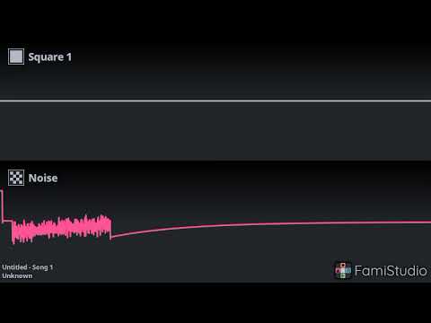 Noise drum I made in FamiStudio