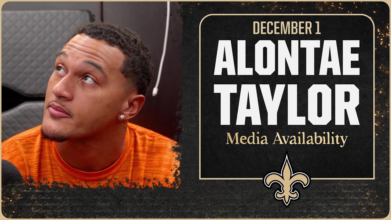Alontae Taylor on performance vs. Dolphins | New Orleans Saints