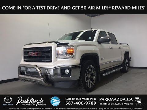 WHITE 2014 GMC Sierra 1500  Review Sherwood Park Alberta - Park Mazda