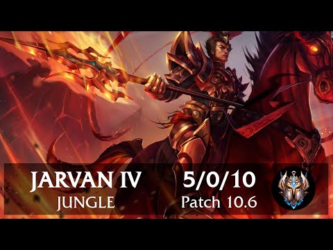 Jarvan IV Jungle vs Rek'Sai | Pinoy Challenger Replay Patch 10.6