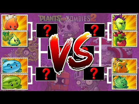 PvZ 2 Tournament - All Plants Pult VS Zombie