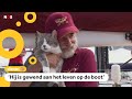 Oli de bootkat doet mee aan grote zeilrace