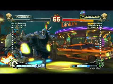 SSF4 AE 2012: ProudStrawberry (Gouken) vs kyo anton (Gouken) - Xbox Live Ranked Match