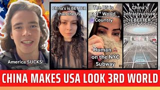 Americans EXPOSE the TRUTH: China's INFRASTRUCTURE Makes USA Look Third World!🇨🇳🇺🇸