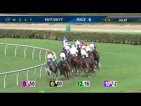 Gulfstream Park West Carrera 6 - 7  de Octubre 2017