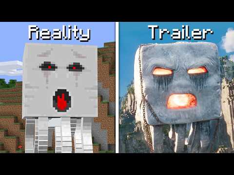 Minecraft Movie : Trailer vs Reality !