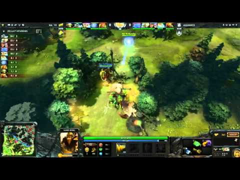 Alliance vs Na'Vi The International 3 Ti3) Game 1