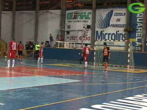Os gols de Três Lagoas 1 x 1 ABC pela final do estadual de Futsal