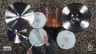 Video thumbnail for Zildjian 18" A Medium Thin Crash Cymbal - 1378g (A0232-1040522B) by Memphis Drum Shop