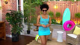 Lands' End Swim Skirt Swim Bottoms on QVC
