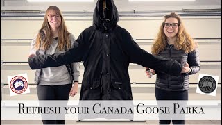 CANADA GOOSE PARKA COLOR REFRESH: A STEP BY STEP TUTORIAL