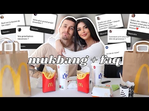 Mukbang + Couple FAQ (baby, marriage, move, project, ...) Lisa Ngo