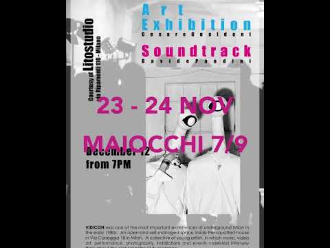 VIDICON 1980 - 81 @litostudio  Art Exhibition • Performance • DJ Set