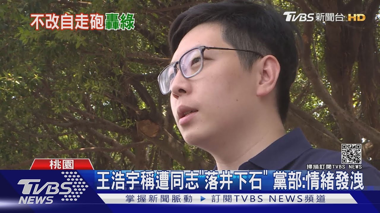 「民進黨落井下石」 王浩宇「遭罷」後再開砲
