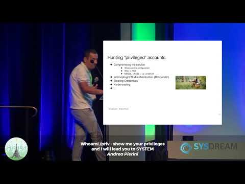 HIP19: whoami priv - show me your privileges and I will lead you to SYSTEM - A. Pierini