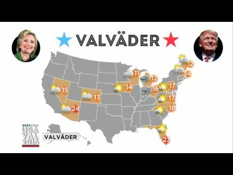 Så kan vädret avgöra valet - Nyhetsmorgon (TV4)