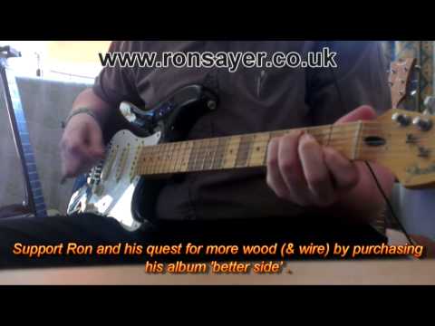 Ron Sayer - Don't Make Me Stay (guitar cover)