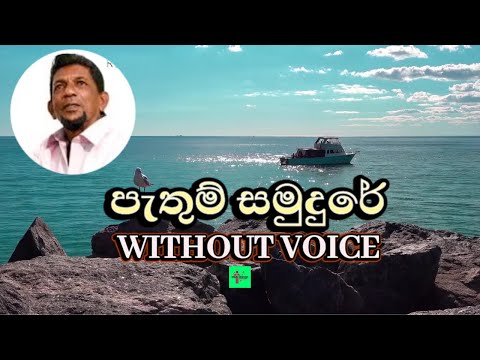 Pathum Samudure Karaoke (Without Voice) පැතුම් සමුදුරේ