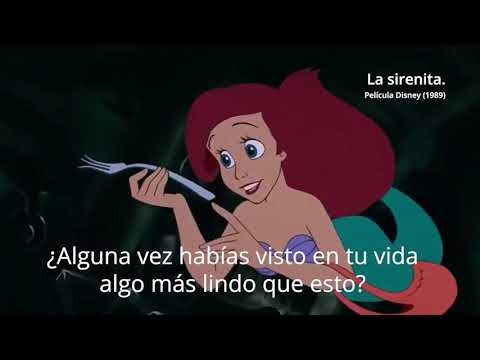 Dubbing Exercise with Subtitles - The Little Mermaid 1989