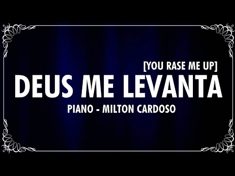 DEUS ME LEVANTA (PIANO) - MILTON CARDOSO (Cover) Marcelo Domingues