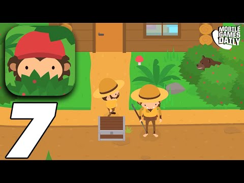 SNEAKY SASQUATCH Gameplay Walkthrough Part 7 - Final Treasure Map + Ending (Apple Arcade)