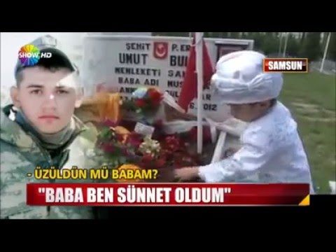 Şehit Çocuğundan Babasına - "Anne Babam Bu mu?"
