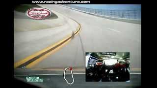 preview picture of video 'Dale Jarrett Racing Adventure 10 Laps at Talladega 3/16/13'