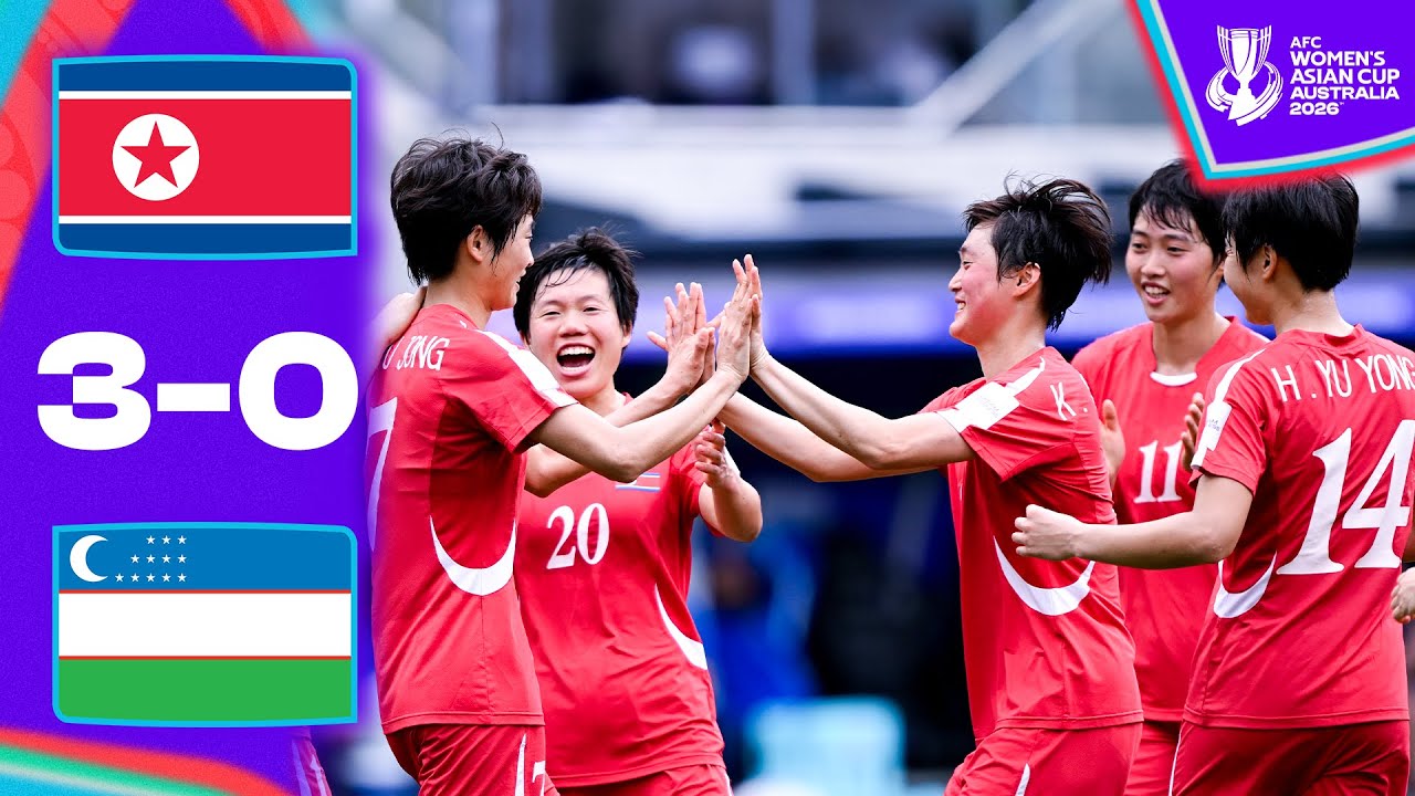 North Korea vs Uzbekistan Highlights