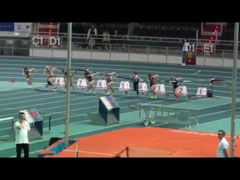 60m kobiet bieg 1 - Toruń 27.01.2019