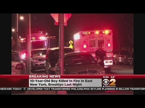 Boy Killed In Brooklyn Fire