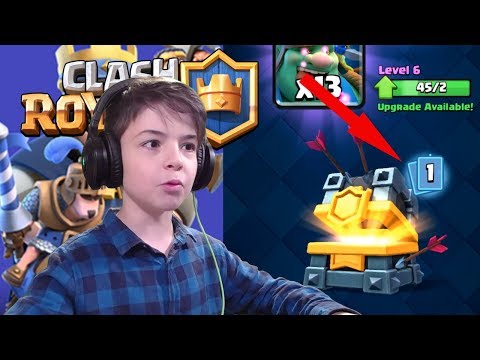 LEGENDARY IN CLAN WAR CHEST #1 - Clash Royale