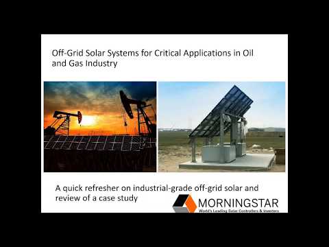 Solar Power for Oil & Gas Applications Presentation