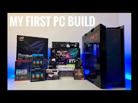 My First Gaming PC Build (Asus ROG Build)|| Pc build