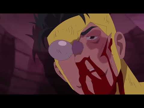 Invincible 2x04   Ending Scene   General Kregg Kills Omni Man HD